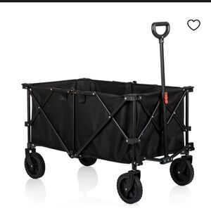 Amazon Foldable Utility Wagon Cart in Black